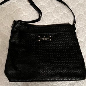Kate Spade Keisha Black Crossbody Leather Purse